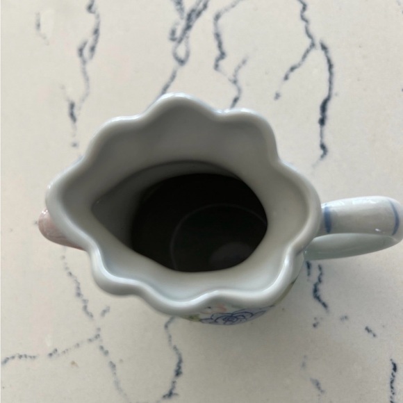 Vintage small pitcher milk,creamer,syrup by Andrea Sadek shaped rooster/chicken - Picture 4 of 10